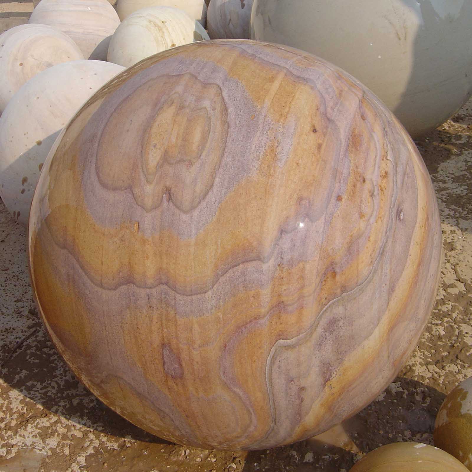 STONE BALLS ORNAMENTAL STONE ARTICLES